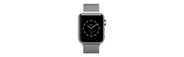 Apple Watch Series 3 38mm (GPS + Cellular) Stainless Steel