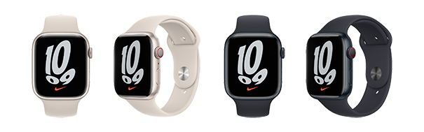 Apple Watch Nike Series 7 (GPSモデル) 45mm Amazon.com: Apple Watch Nike Series 7 (GPS, 45MM) Midnight