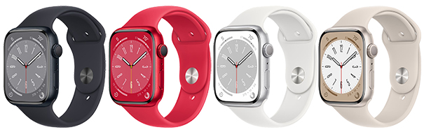 Apple Watch Series 8 45mm (GPS + Cellular) Aluminum - Excellent | eBay